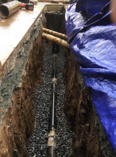 Water Line Connection